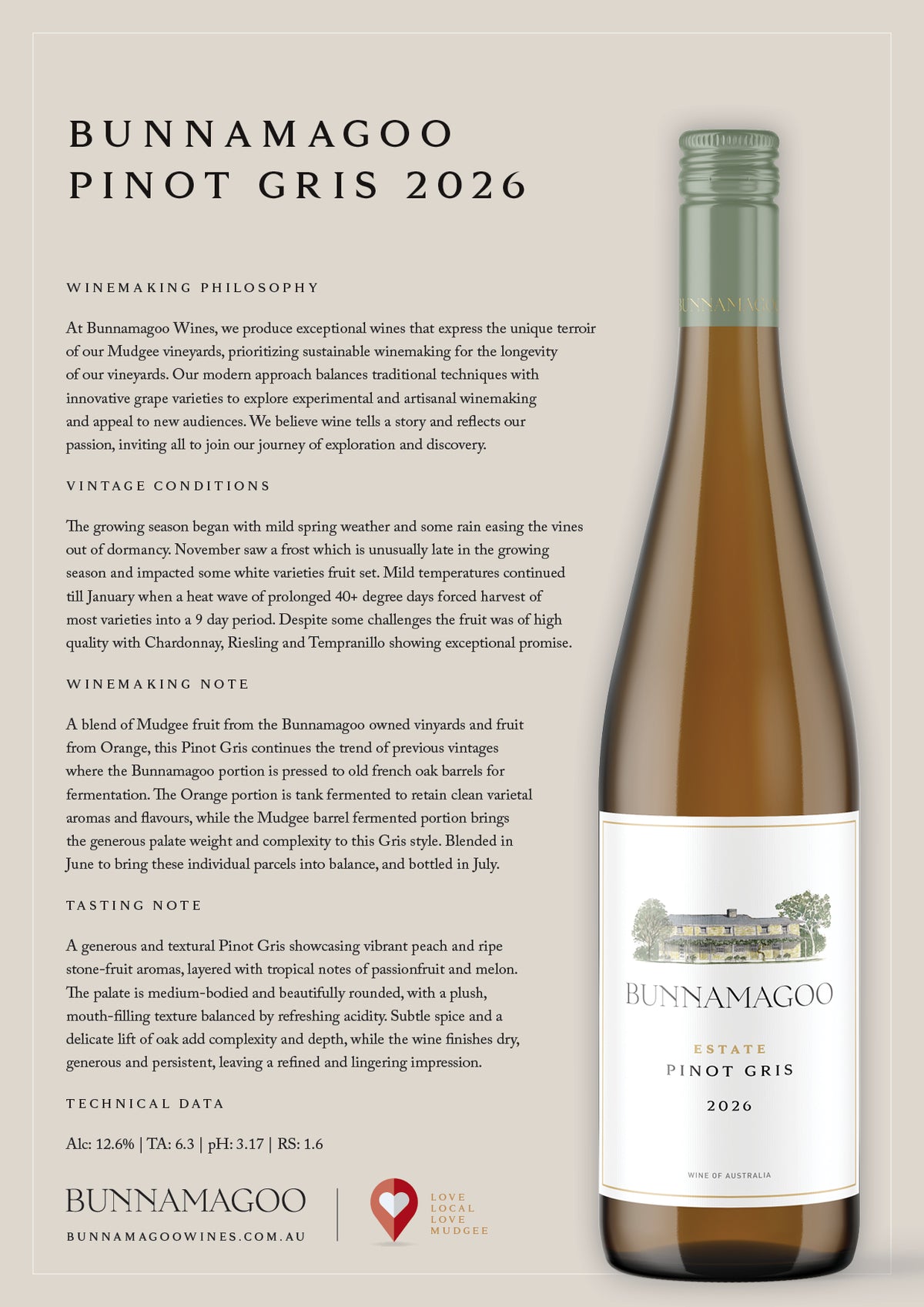 Pinot Gris 2026