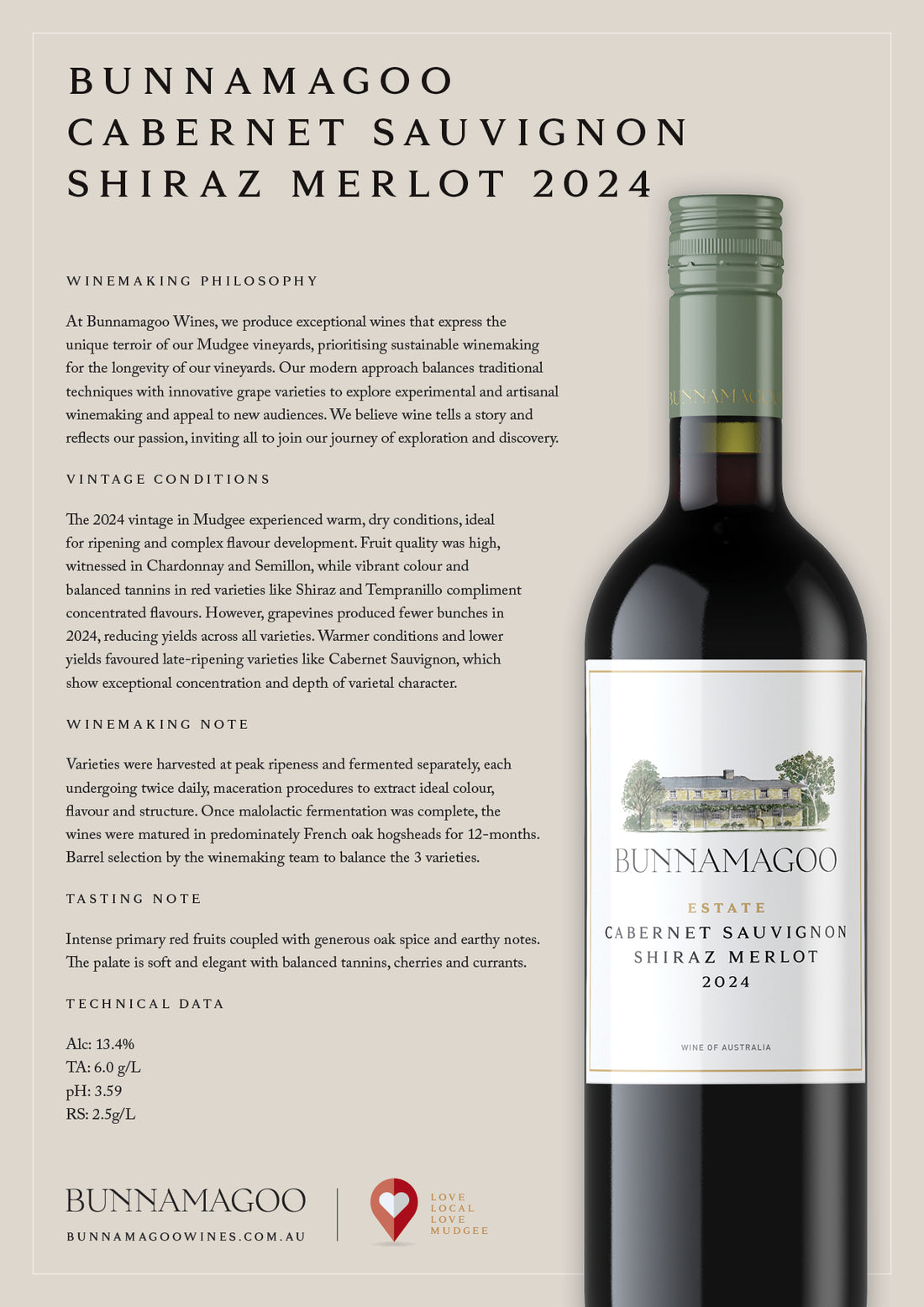 Cabernet Sauvignon Shiraz Merlot 2024