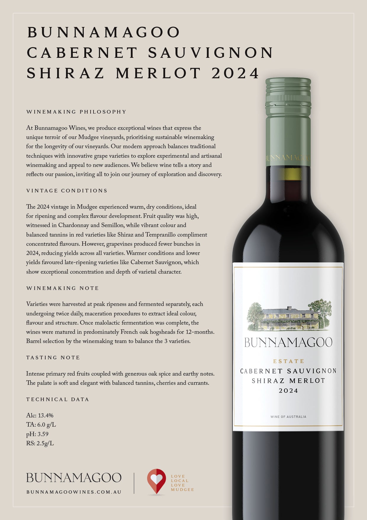 Cabernet Sauvignon Shiraz Merlot 2024