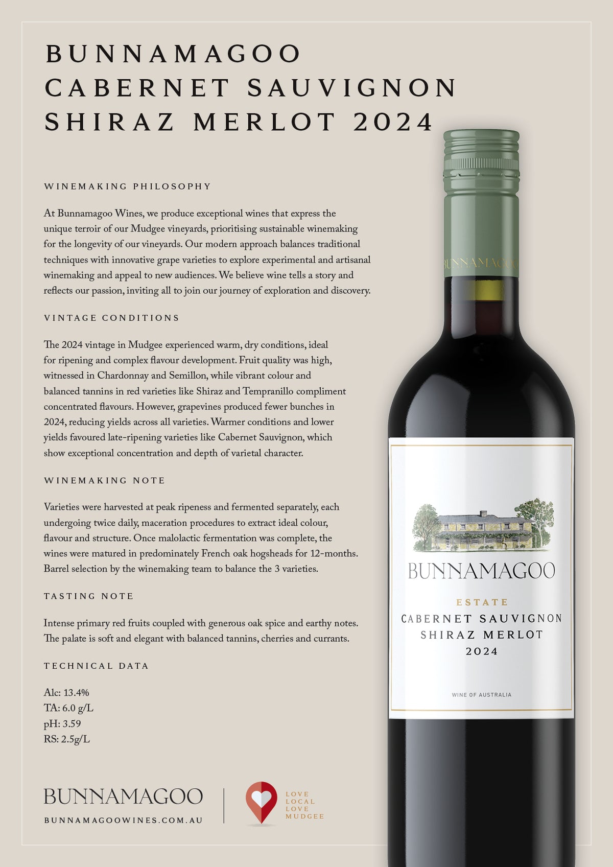 Cabernet Sauvignon Shiraz Merlot 2024