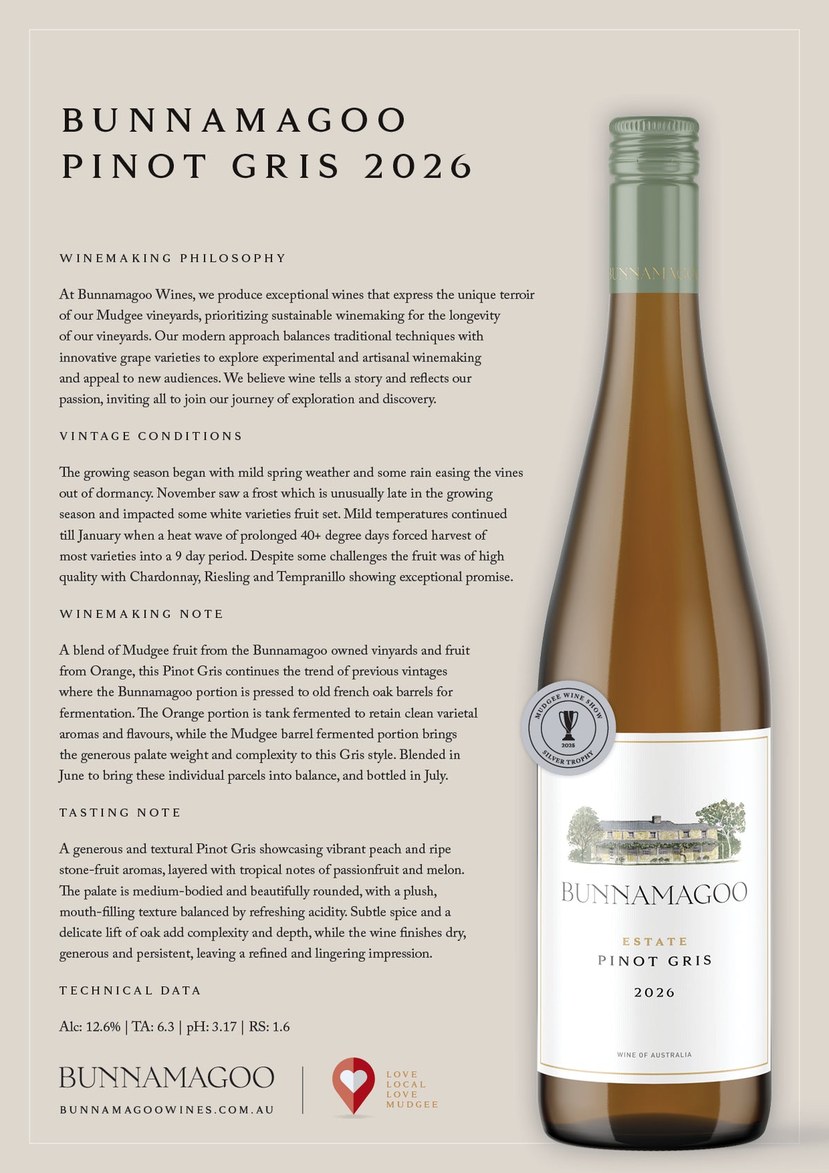 Pinot Gris 2026