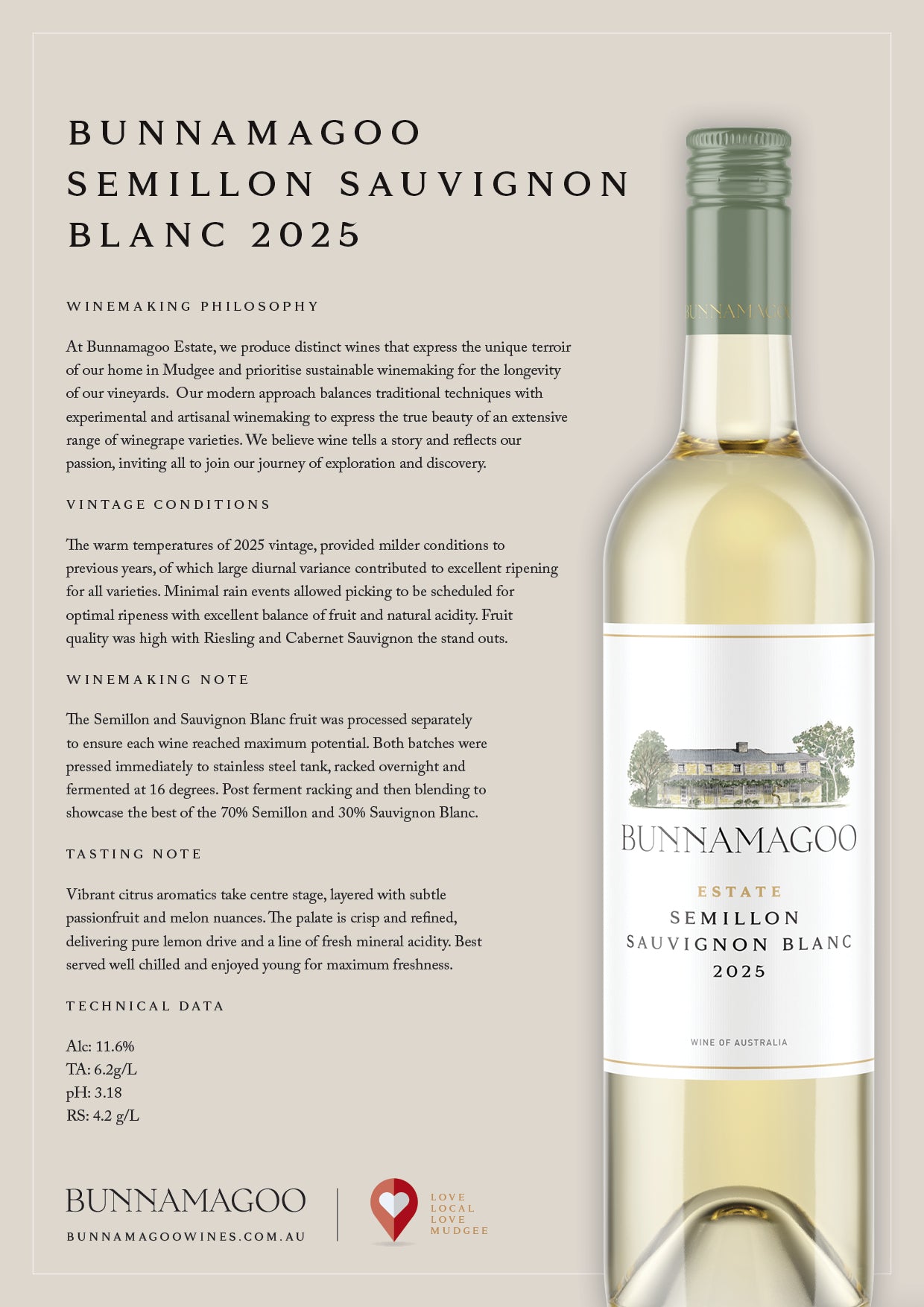 Semillon Sauvignon Blanc 2025